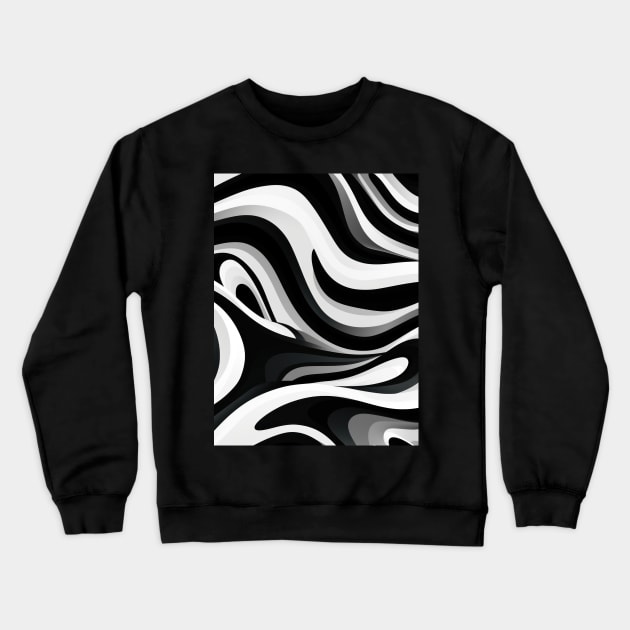 Zebra Mirage Crewneck Sweatshirt by star trek fanart and more